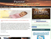 Tablet Screenshot of paztotal.org